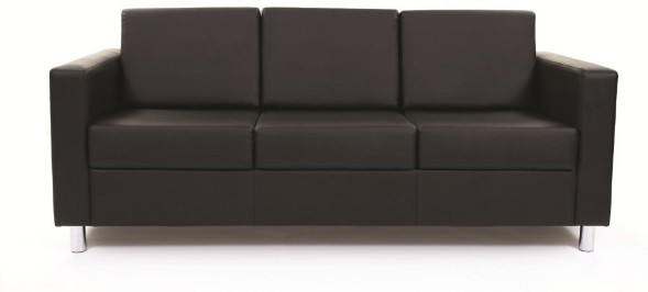 Трехместный офисный диван Симпл