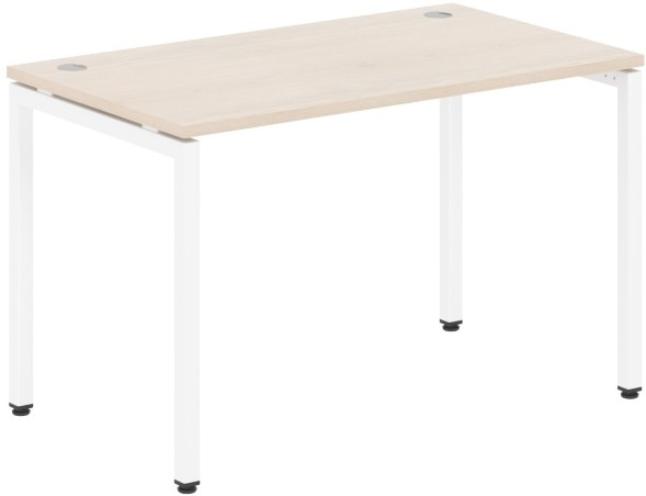 Стол прямой XSST 127 Бук Тиара/Белый 1200х700х750 XTEN-S