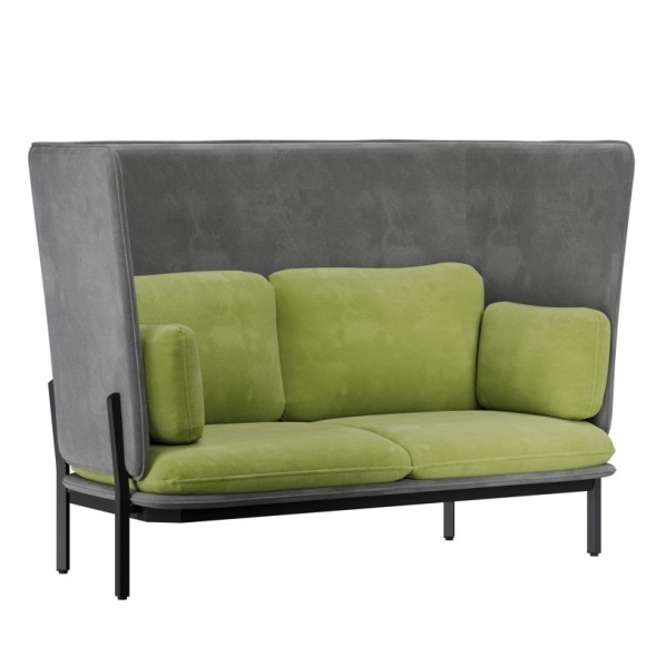 Стато Диван двухместный с высокой спинкой STA-02 1820*900*1200