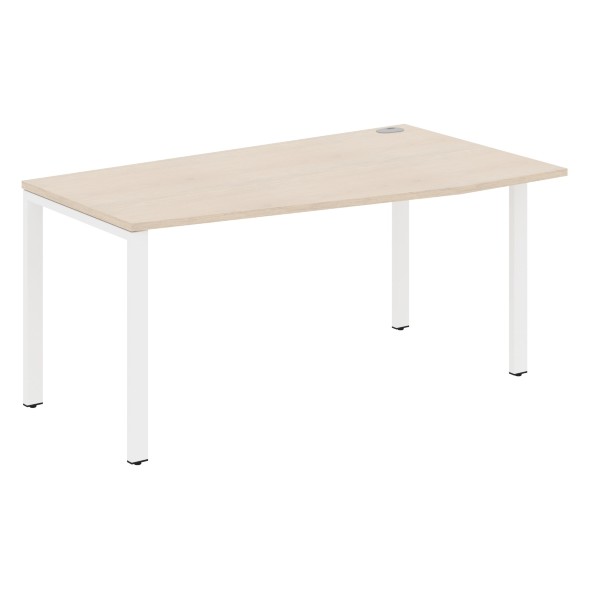 Стол эргономичный XS6CT 169(R) белый/антрацит 1600х900х750 XTEN-S60