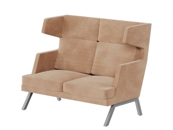 Алдо Диван двухместный высокий ALD-02 1430*960*1180