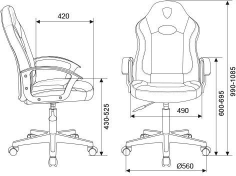Кресло игровое Zombie 11LT