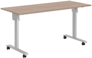 Стол складной CST 1565 Ясень Шимо/Серый 1550х650х750 IMAGO MOBILE LITE