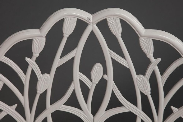 Скамья Secret De Maison Strauss (Штраус) белая