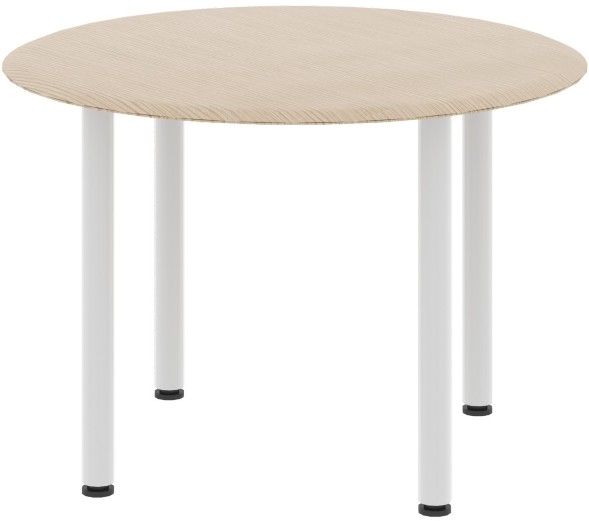 Конференц-стол круглый WRT 110 Бук Тиара 1100хх750 WAVE