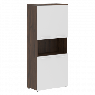 Шкаф с 2-мя комплектами глухих малых дверей MHC 85.4 854х423х1956 MORRIS