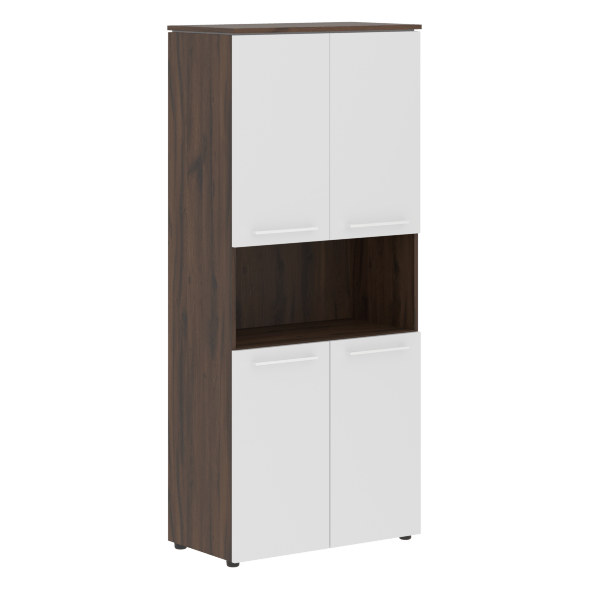 Шкаф с 2-мя комплектами глухих малых дверей MHC 85.4 854х423х1956 MORRIS