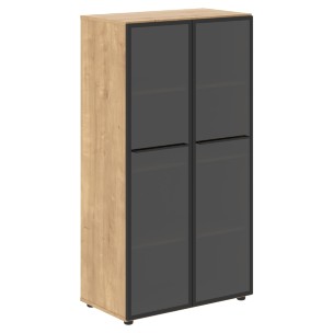 Шкаф со стеклянными дверьми LMC 80.2 800х430х1517 LOFTIS