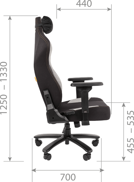 Кресло геймерское CHAIRMAN GAME CH30