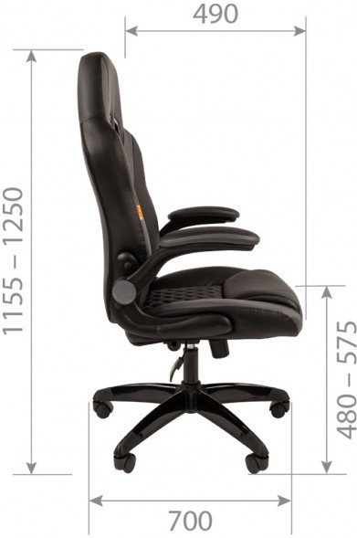 Кресло геймерское CHAIRMAN GAME 15